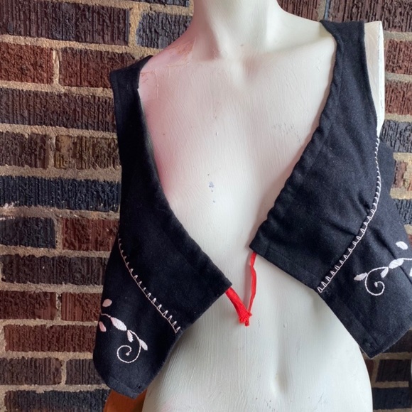 vintage folk style bodice - Picture 4 of 4